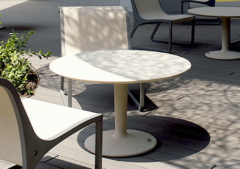 krzesła + stolik betonowy CONCRET