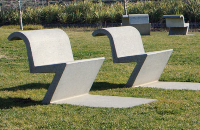 krzesło betonowe SILLA-U